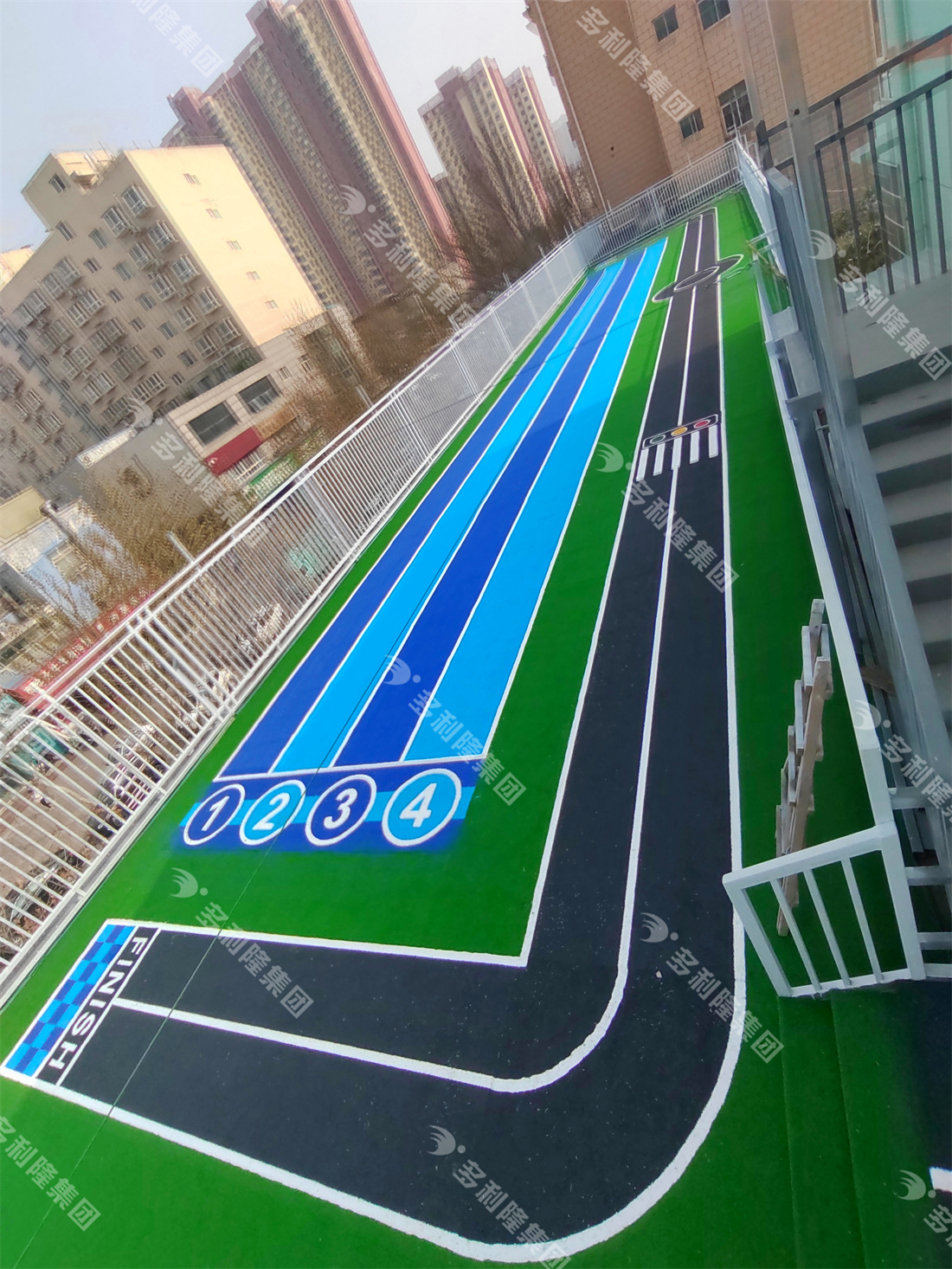 幼儿园户外场地设计,幼儿园人造草坪