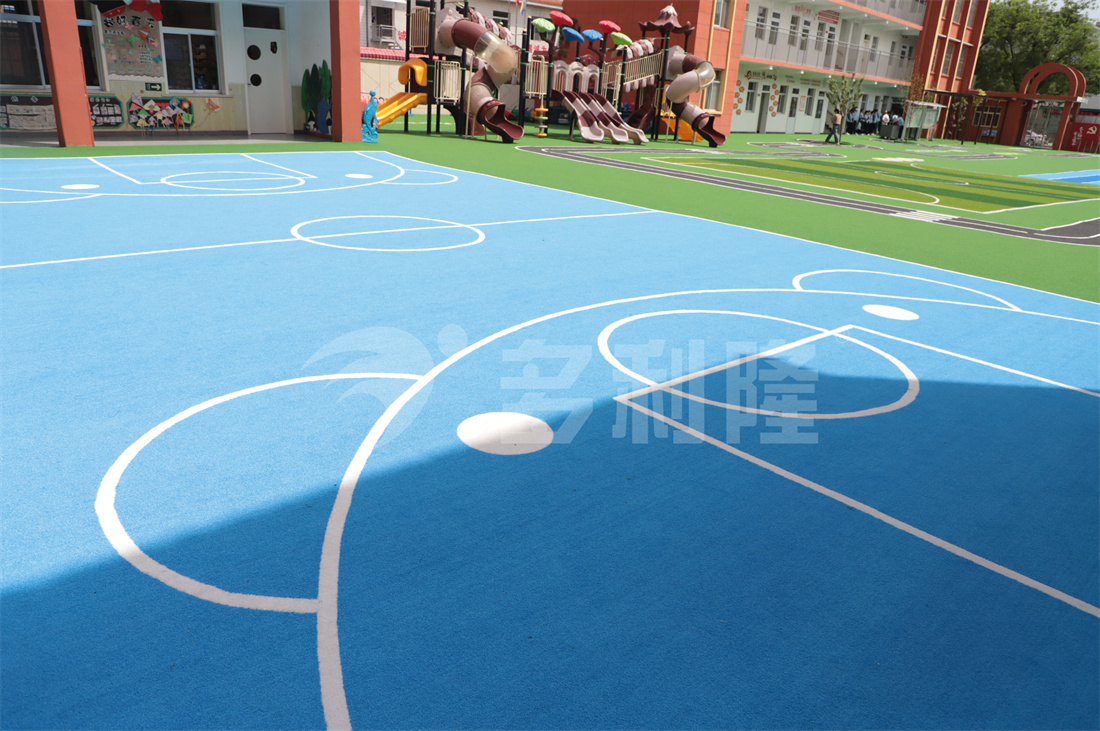 幼儿园户外场地设计,幼儿园地弹坪